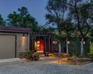 exterior leading up to the front door
